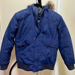 Boys North Face Gotham jacket, size L , Urban Navy.